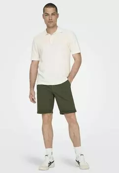 Шорты Onspeter Life Regular Only, оливковый