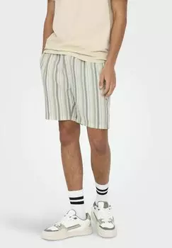Шорты ONSTREV MITTLERE TAILLE NORMAL GESCHNITTEN - Tracksuit bottoms Only & Sons, зеленый