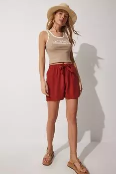 Шорты – оранжевый – нормальная талия Happiness stanbul, оранжевый