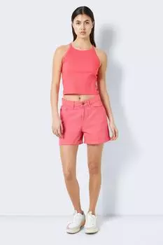 Шорты – оранжевый – нормальная талия Noisy May