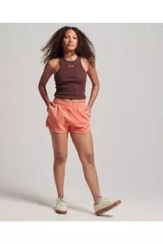 Шорты – оранжевый – нормальная талия SUPERDRY, оранжевый