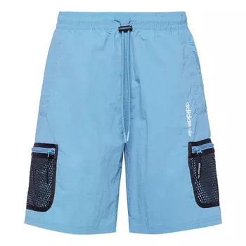 Шорты originals adv wvn shorts multiple pockets outdoor sports blue Adidas, синий