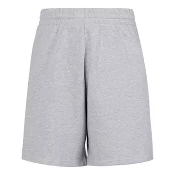 Шорты originals essential short embroidered logo casual sports shorts gray Adidas, серый