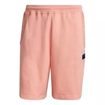 Шорты originals r.y.v. abstract elastic waistband sports shorts gray pink Adidas, розовый