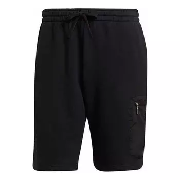 Шорты originals tactical short metallic zipper cargo pocket sports shorts black Adidas, черный