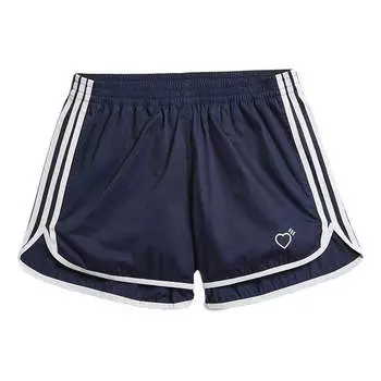 Шорты originals x human made run shorts Adidas, синий