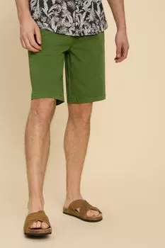 Шорты от костюма-чинос из натурального хлопка White Stuff, зеленый
