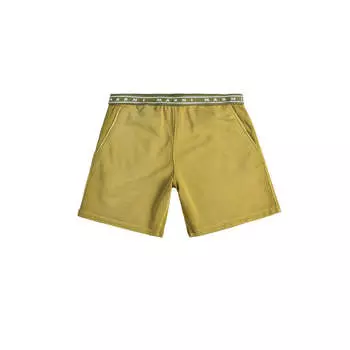 Шорты Overdyed Organic Cotton Loopback Shorts Marni, цвет steppe