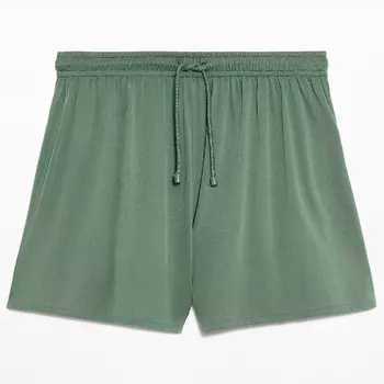 Шорты Oysho Modal blend, зеленый