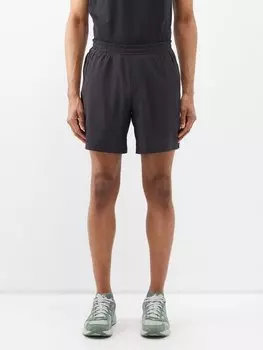 Шорты pace breaker из переработанного джерси Lululemon, черный