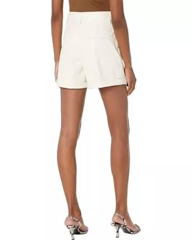 Шорты Paige Blanka Shorts w/ Self Belt, экрю