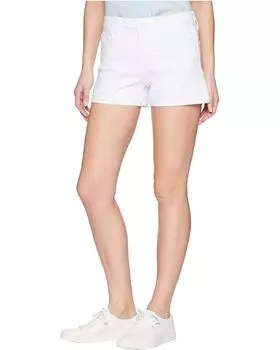 Шорты Paige Jimmy Jimmy Shorts w/ Raw Cuff Hem in Crisp White, цвет Crisp White