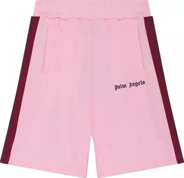 Шорты Palm Angels Track Shorts 'Pink/Black', розовый