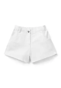 Шорты Paperbag In Stretch United Colors of Benetton, белый