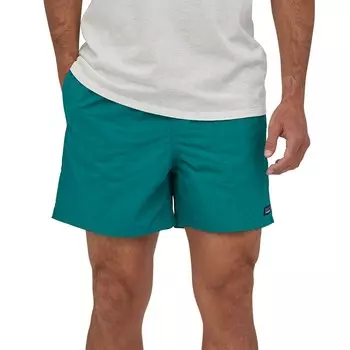 Шорты Patagonia Baggies 5 дюймов, зеленый