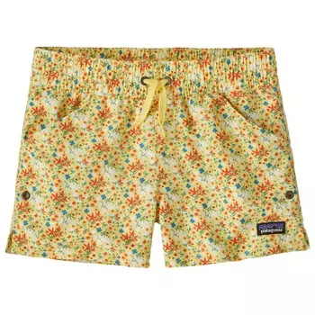 Шорты Patagonia Girl's Costa Rica Baggies Shorts, цвет Little Isla/Milled Yellow
