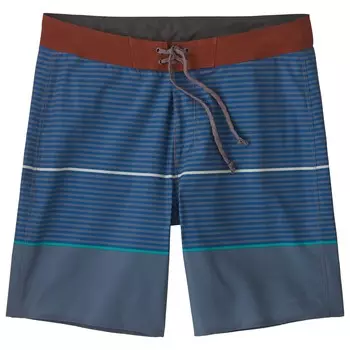Шорты Patagonia Hydropeak, цвет Olivas Stripe/Utility Blue
