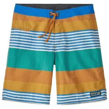 Шорты Patagonia Wavefarer, цвет Fitz Stripe/Pufferfish Gold