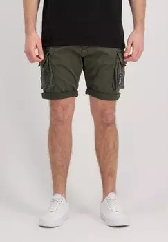 Шорты PATCH Alpha Industries, антрацит