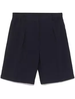 Шорты Patrizia Pepe со складками, синий