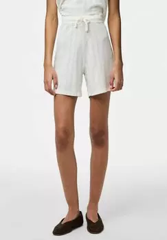 Шорты PCMARIE HW POINTELLE Pieces, кремовый