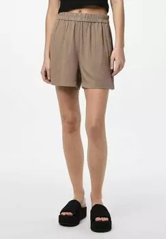 Шорты PCVINSTY Pieces, коричневый