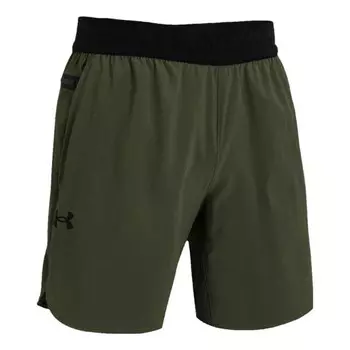 Шорты peak woven shorts 'army green' Under Armour, зеленый