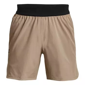 Шорты peak woven shorts 'brown' Under Armour, коричневый