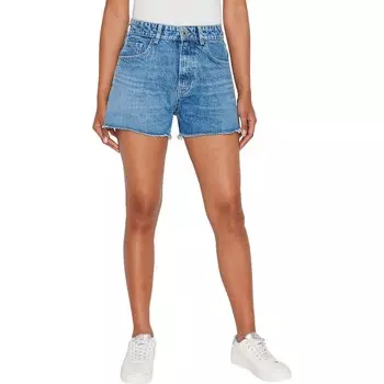 Шорты Pepe Jeans A-Line Fit denim, синий
