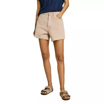Шорты Pepe Jeans A-Line Uhw Rachel denim, бежевый