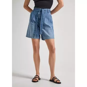 Шорты Pepe Jeans A-Line Vintage Fit denim, синий