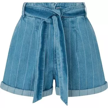 Шорты Pepe Jeans Kaylee Stripe 1/4 Denim, синий