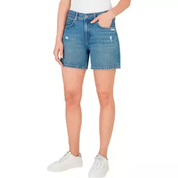Шорты Pepe Jeans Regular Mable high waist, синий