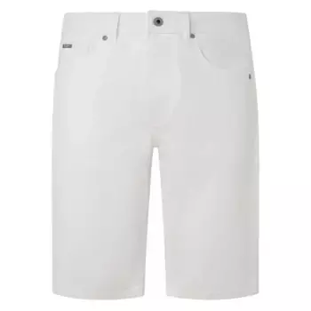 Шорты Pepe Jeans Relaxed Fit denim, белый