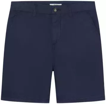 Шорты Pepe Jeans с надписью логотипа в тон, синий
