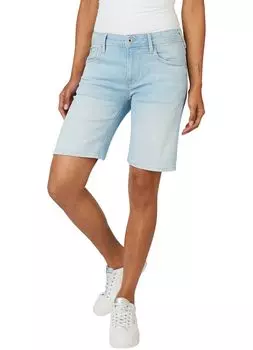 Шорты Pepe Jeans Short POPPY regular/straight, синий