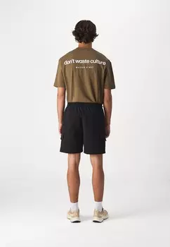 Шорты PHAREZ UNISEX Don't Waste Culture, черный