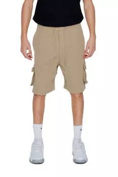 Шорты Pharmacy Industry длинные на кулиске, бежевый