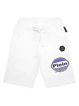 Шорты Philipp Plein Racing Club, белый