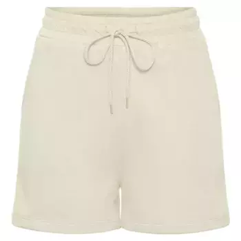 Шорты Pieces Chilli Summer high waist, бежевый