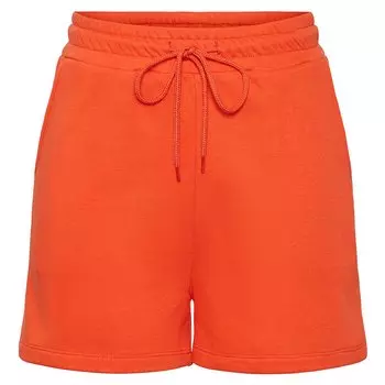 Шорты Pieces Chilli Summer High Waist, оранжевый