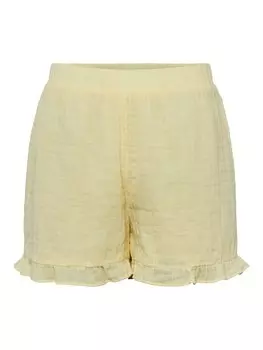 Шорты Pieces LELOU, цвет Pastel Yellow