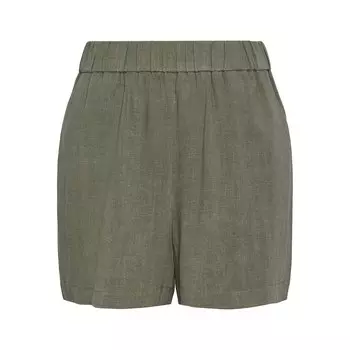 Шорты Pieces Vinsty High Waist, зеленый