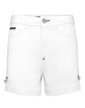 Шорты Pins Iconic Plein PHILIPP PLEIN, белый