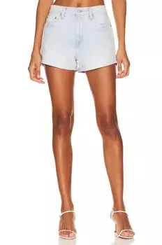 Шорты PISTOLA Claudia Relaxed Cuffed Short, цвет Malibu Vintage