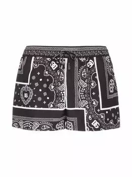 Шорты-плавки с принтом Dolce&Gabbana
