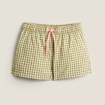 Шорты-плавки Zara Home Children’s Gingham Check Beach,
