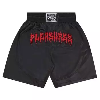Шорты Pleasures Anywhere Muay Thai Shorts, черный