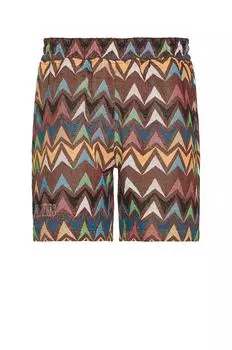 Шорты Pleasures Basket Woven Shorts, коричневый