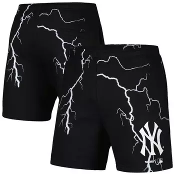 Шорты PLEASURES New York Yankees, черный